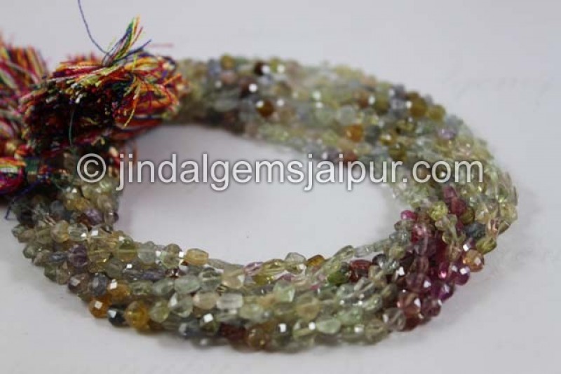 Multi Sapphire Faceted Kite